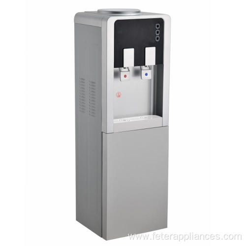 hot and cold compressor cooling water dispenser